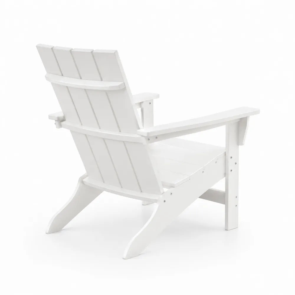 Chaise Adirondack en Plastique Blanc