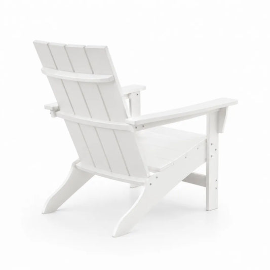 Chaise Adirondack en Plastique Blanc