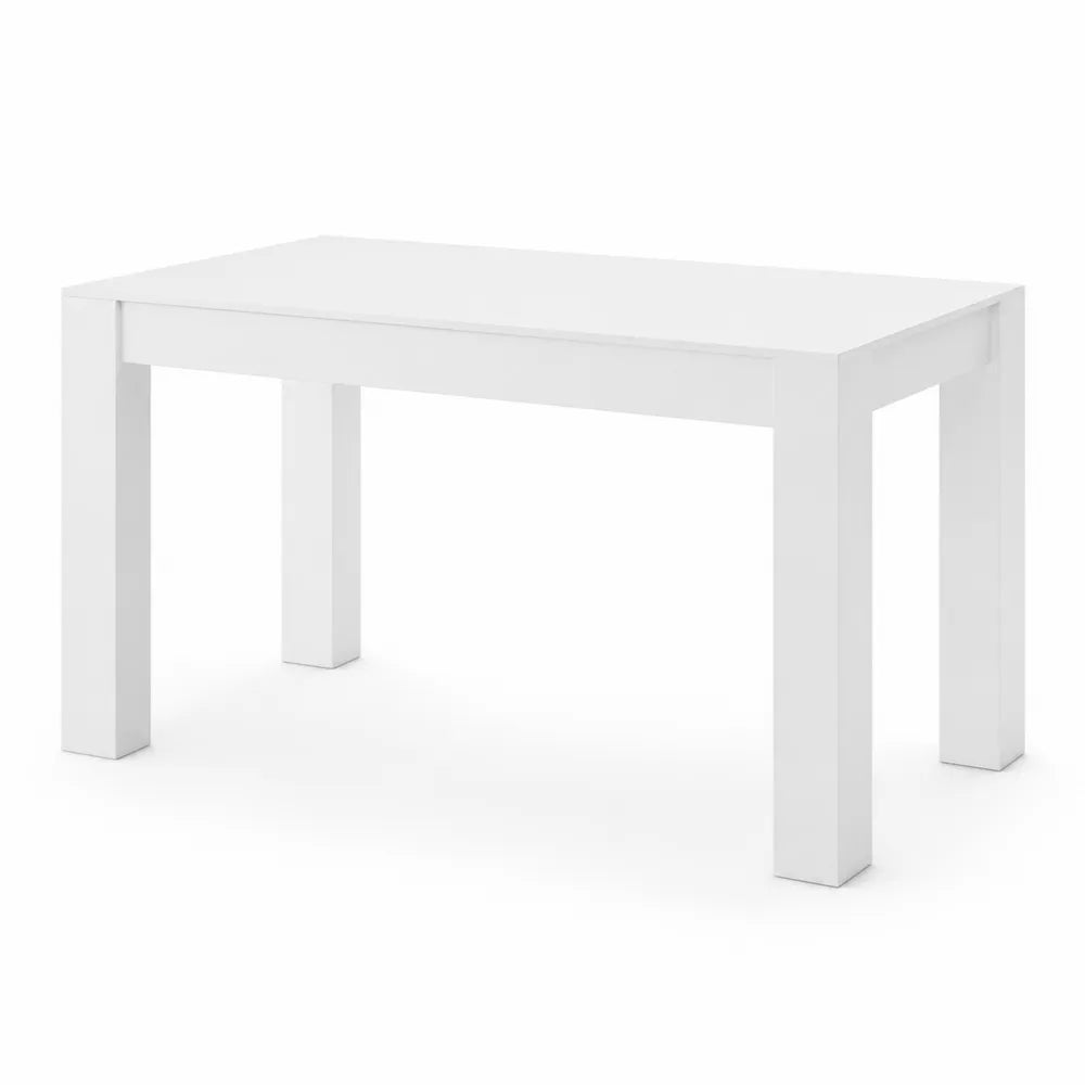 Table à manger rectangulaire en bois MDF 120x75x76 cm